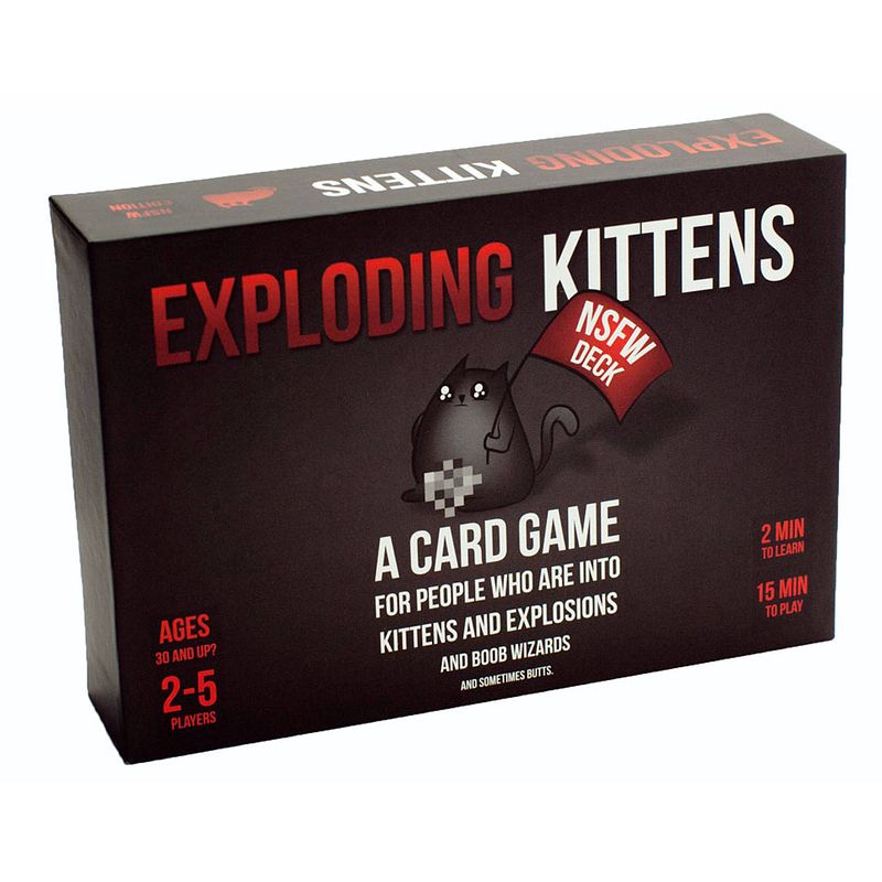 Foto van Exploding kittens nsfw edition