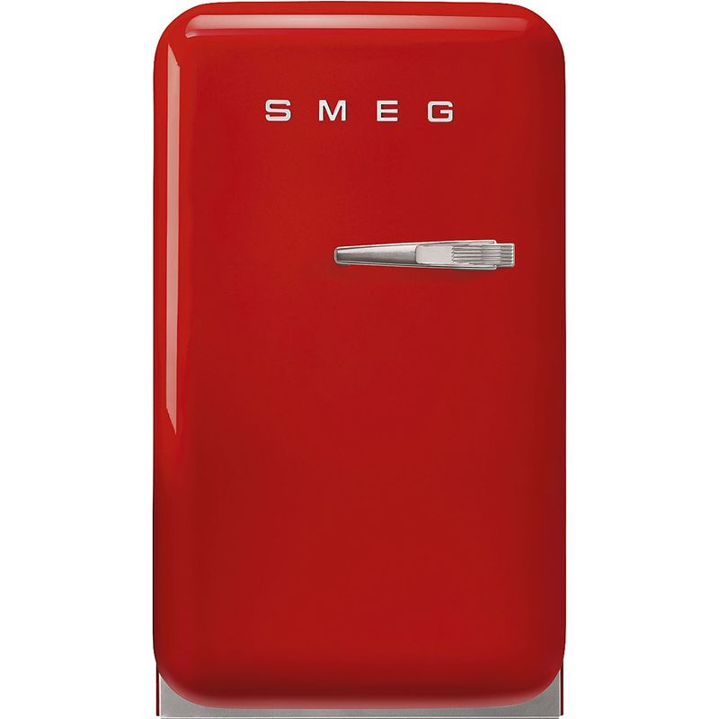 Foto van Smeg fab5lrd5 minikoelkast rood