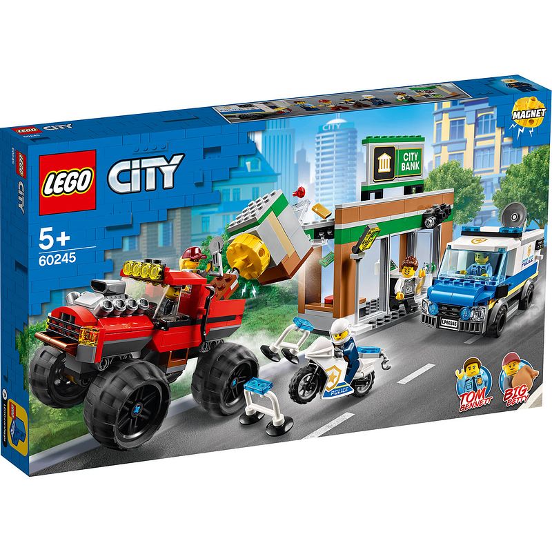Foto van Lego city politie monstertruck overval 60245