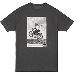 Foto van Fender vintage ad tee motorcycle rider graphite m