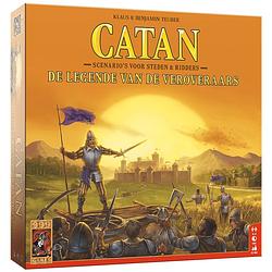 Foto van 999 games catan: de legende van de veroveraars - bordspel - 12+