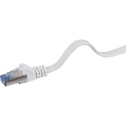 Foto van Renkforce rf-4149852 rj45 netwerkkabel, patchkabel cat 6a u/ftp 15.00 m grijs zeer flexibel, snagless, vlambestendig 1 stuk(s)