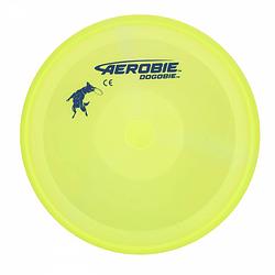 Foto van Aerobie hondenfrisbee dogobie disc 20 cm geel