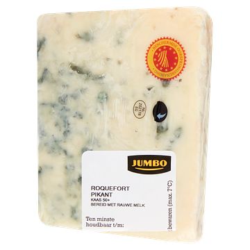 Foto van Jumbo roquefort pikant kaas 50+ ca. 140g