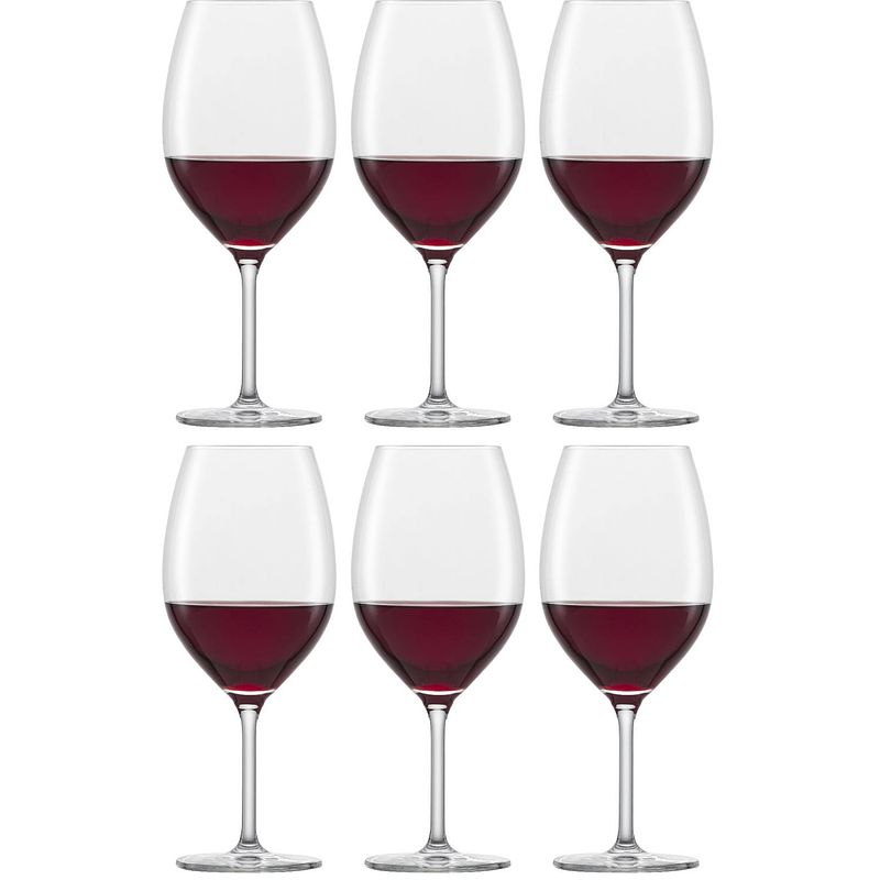 Foto van Schott zwiesel bordeauxglazen banquet 600 ml - 6 stuks