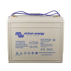 Foto van Victron energy agm super cycle 12v 170ah loodaccu 12 v 170 ah loodvlies (agm) (b x h x d) 153 x 280 x 336 mm m8-schroefaansluiting onderhoudsvrij