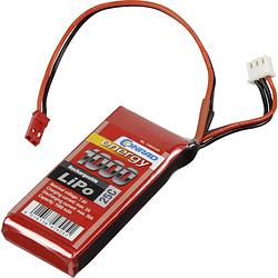 Foto van Conrad energy lipo accupack 7.4 v 1000 mah aantal cellen: 2 25 c softcase bec-bus