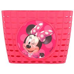 Foto van Disney minnie mouse fietsmandje plastic roze
