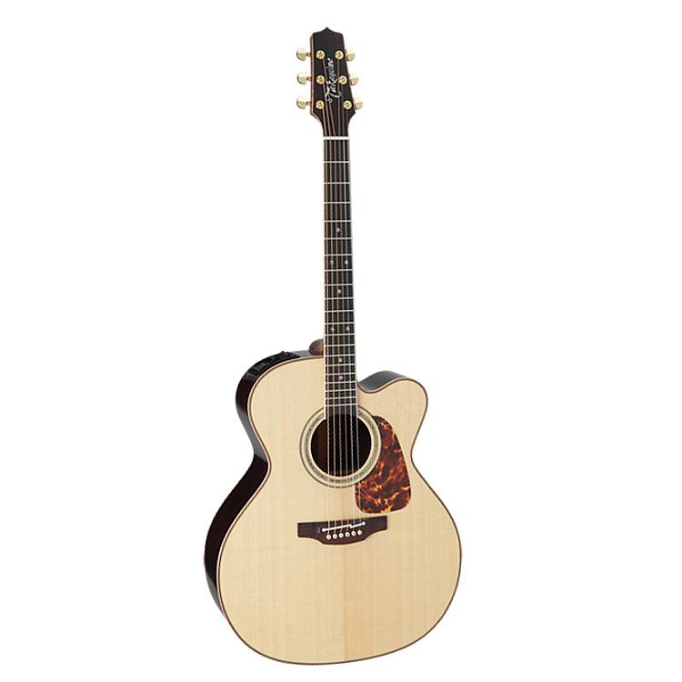 Foto van Takamine p7jc elektrisch-akoestische jumbo (cutaway) naturel