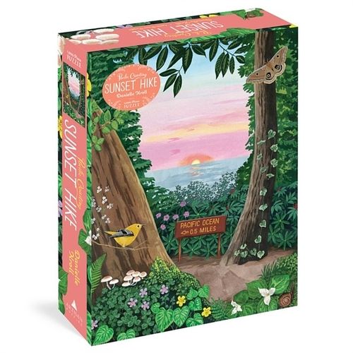 Foto van Pacific coasting: sunset hike 1,000-piece puzzle - puzzel;puzzel (9781648291937)