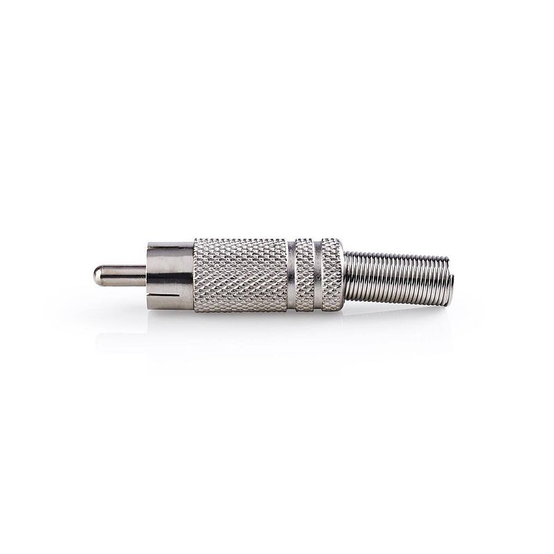 Foto van Nedis rca-connector - cavc24901me - zilver