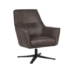 Foto van Label51 fauteuil tod - antraciet - microfiber