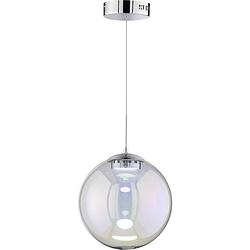 Foto van Wofi grace 6164.01.01.8300 led-hanglamp 8.5 w chroom