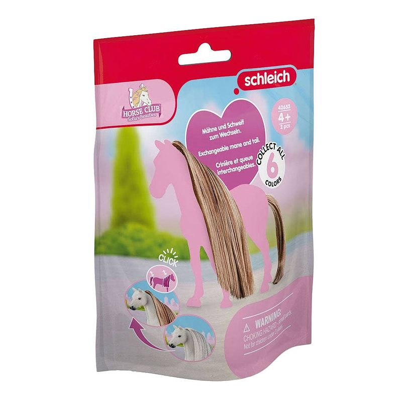 Foto van Schleich horse club haar beauty horses bruin goud 42653