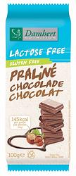 Foto van Damhert lactose free chocoladetablet praline glutenvrij