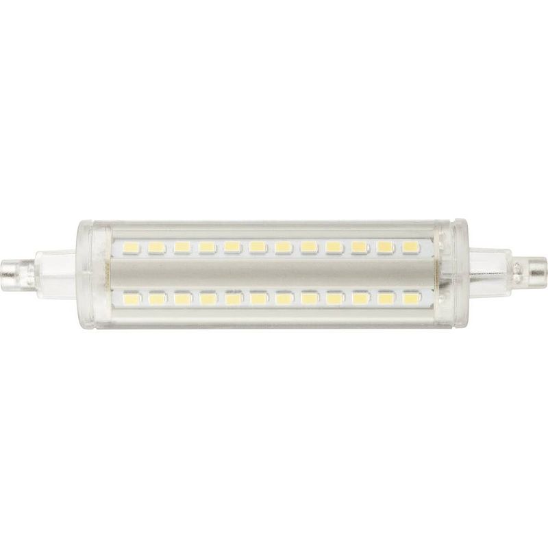 Foto van Müller-licht 400174 led-lamp energielabel f (a - g) r7s buis 8 w warmwit (ø x l) 24 mm x 118 mm 1 stuk(s)