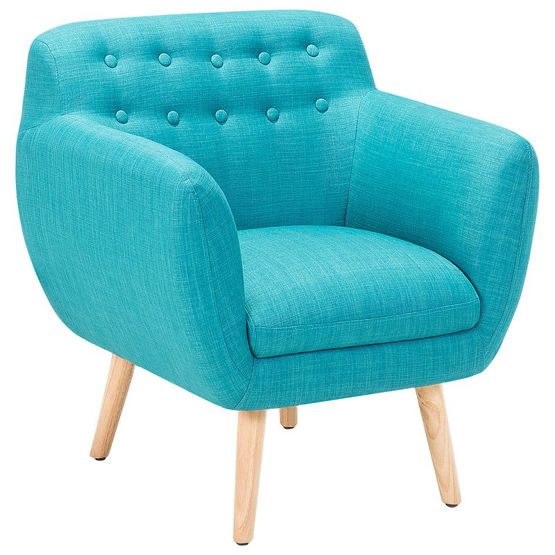 Foto van Beliani melby fauteuil polyester 48 x 68 cm