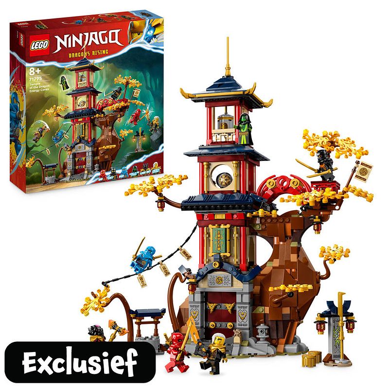 Foto van Lego ninjago tempel van de drakenenergiekernen 71795