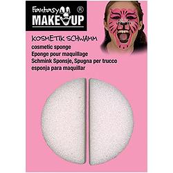 Foto van Fantasy make-up schmink sponsjes - 2x - rond - schminksponzen
