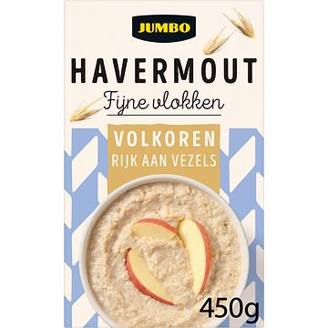 Foto van Jumbo havermout fijne vlokken 450g