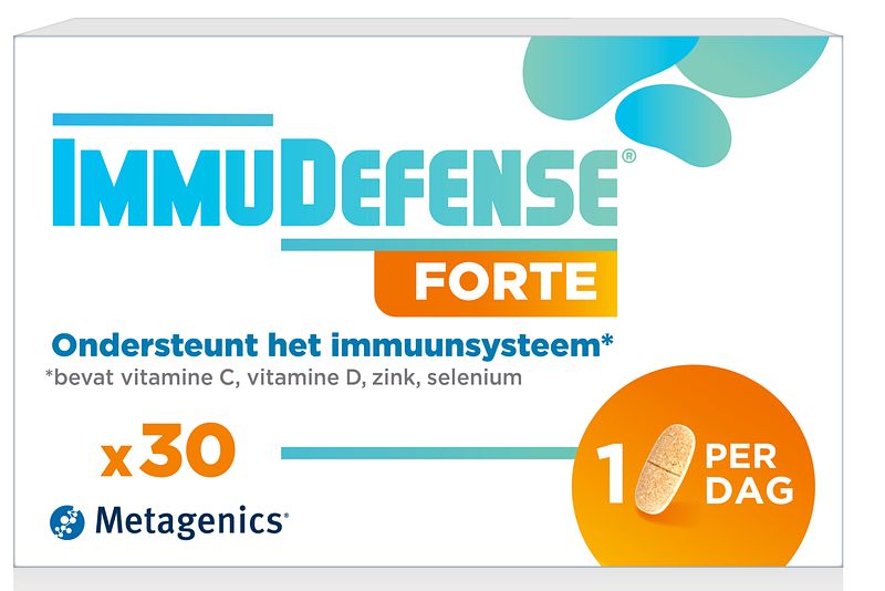 Foto van Metagenics immudefense forte tabletten