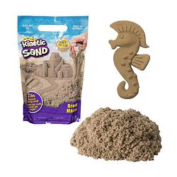 Foto van Kinetic sand colour bag brown 907gr