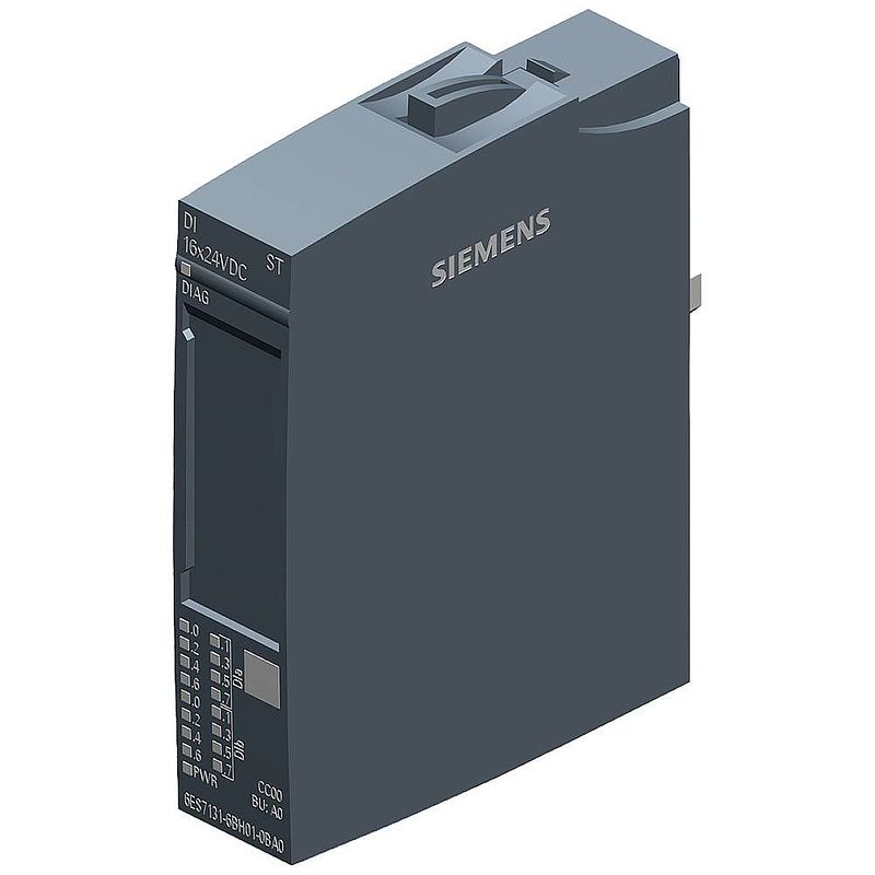 Foto van Siemens 6es7131-6bh01-0ba0 plc-ingangsmodule 24 v/dc