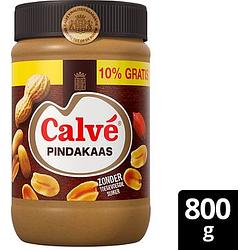 Foto van Calve pindakaas regular 800g bij jumbo