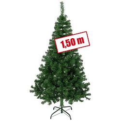 Foto van Hi kerstboom met metalen standaard 150 cm groen