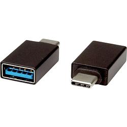 Foto van Roline usb 2.0 adapter [1x usb-c stekker - 1x ] roline