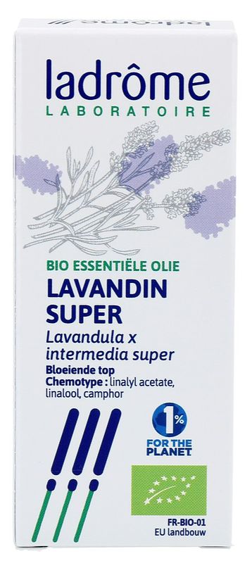 Foto van Ladrôme lavandin super olie bio