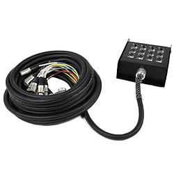 Foto van Devine snc-15-8-4 stagesnake xlr multikabel 8-weg 15 meter