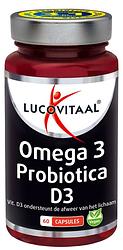 Foto van Lucovitaal omega 3 probiotica d3 capsules