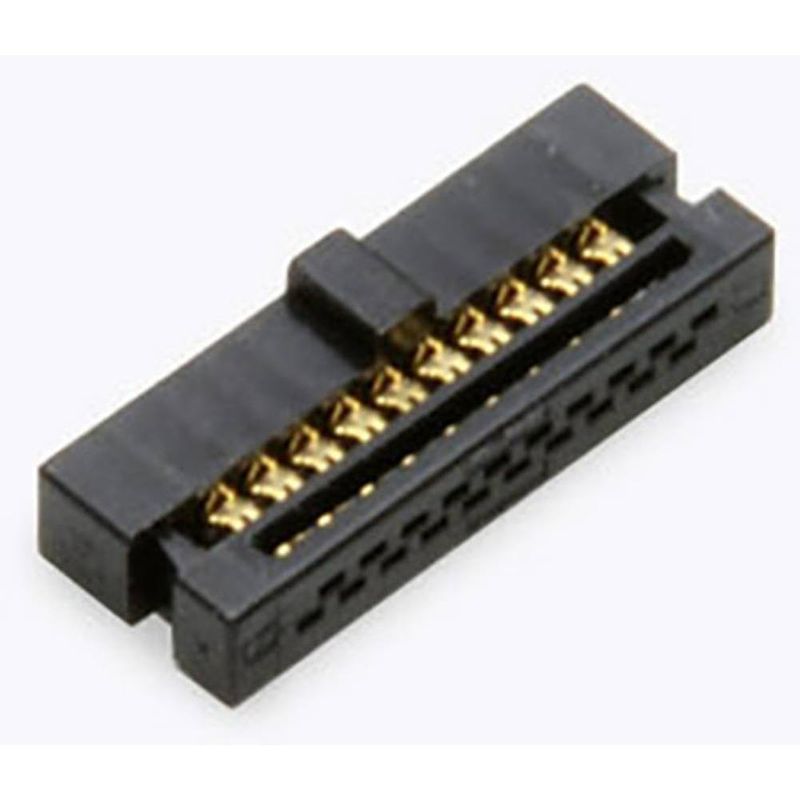 Foto van Bkl electronic 10120664 pinconnector rastermaat: 1.27 mm totaal aantal polen: 14 aantal rijen: 2 1 stuk(s)