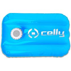 Foto van Celly opblaasbaar kussen met speaker 22 x 30 cm blauw 3-delig
