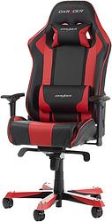 Foto van Dxracer king gaming chair zwart/rood