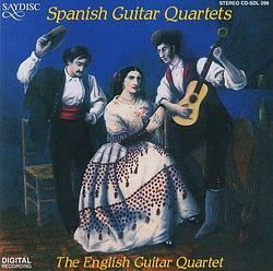 Foto van Spanish guitar quartets - cd (5013133439925)