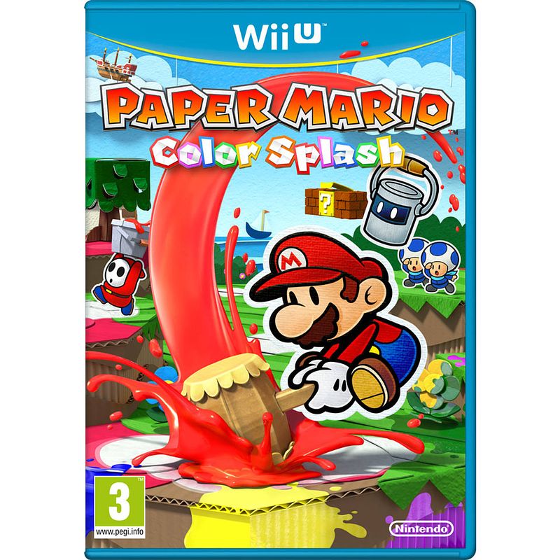 Foto van Wii u paper mario: color splash