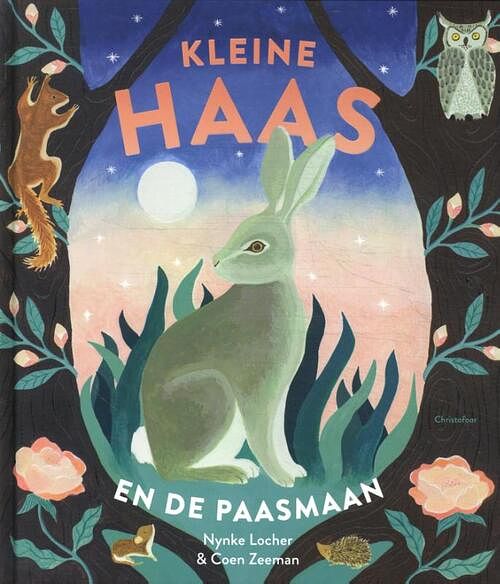 Foto van Kleine haas en de paasmaan - nynke locher - hardcover (9789060389638)