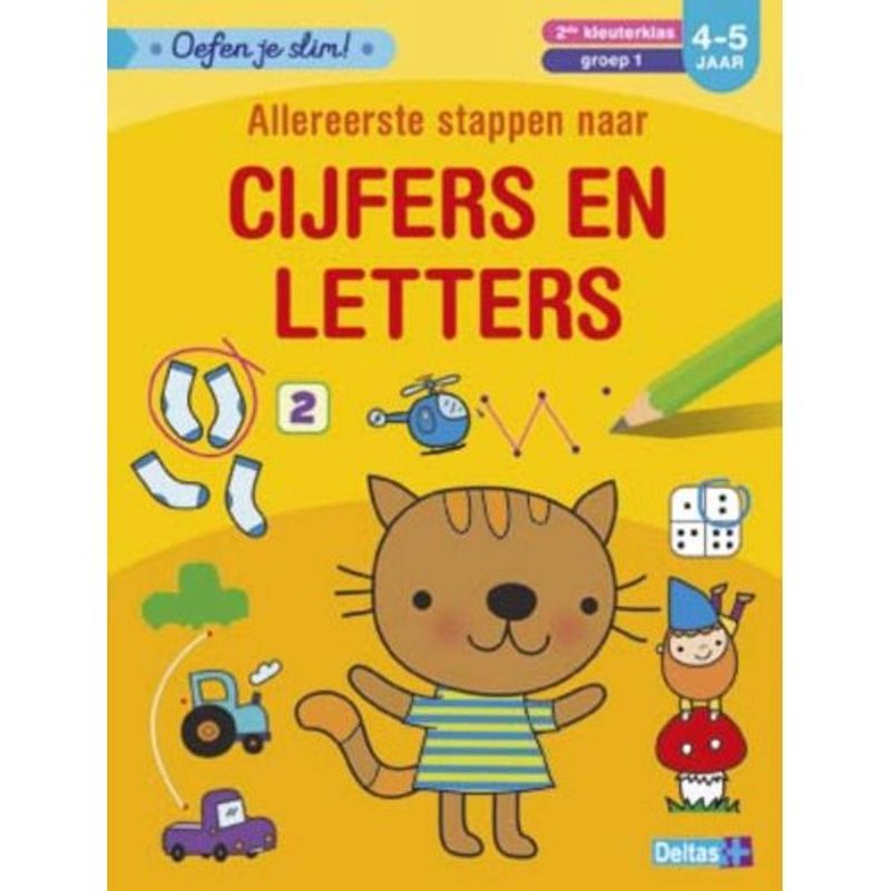 Foto van Allereerste stappen naar cijfers en letters (4-5