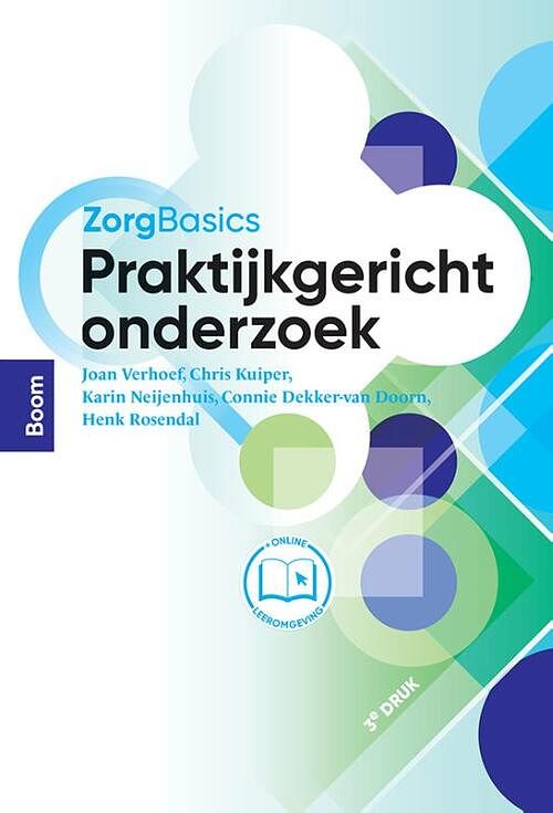 Foto van Zorgbasics praktijkgericht onderzoek - chris kuiper - paperback (9789024453139)