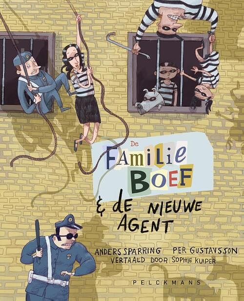 Foto van De familie boef en de nieuwe agent - anders sparring - hardcover (9789464018813)