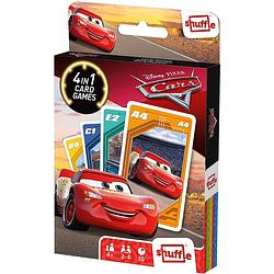 Foto van Shuffle kaartspel 4-in-1 disney pixar cars karton 32-delig