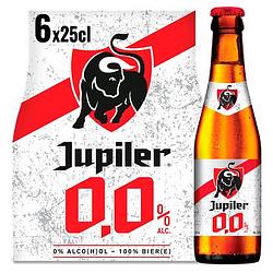 Foto van Jupiler 0,0% alcohol vrij bier flessen 6 x 25cl bij jumbo