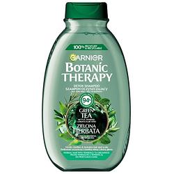 Foto van Botanic therapy shampoo reinigt en verfrist groene thee 400ml