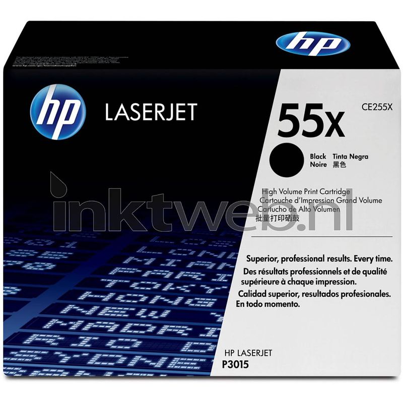 Foto van Hp 55x zwart toner