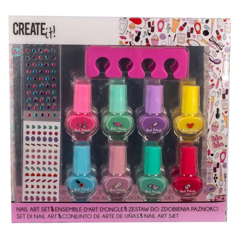 Foto van Create it! beauty nailart set