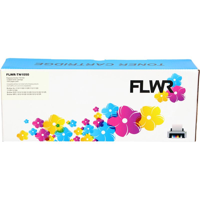 Foto van Flwr brother tn-1050 zwart toner