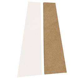 Foto van Auralex sonosuede trapezoid panel right tan absorber (per stuk)