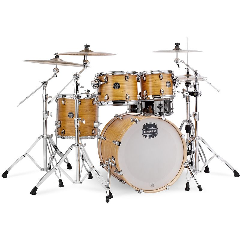 Foto van Mapex armory stage desert dune 5d. rock shellset